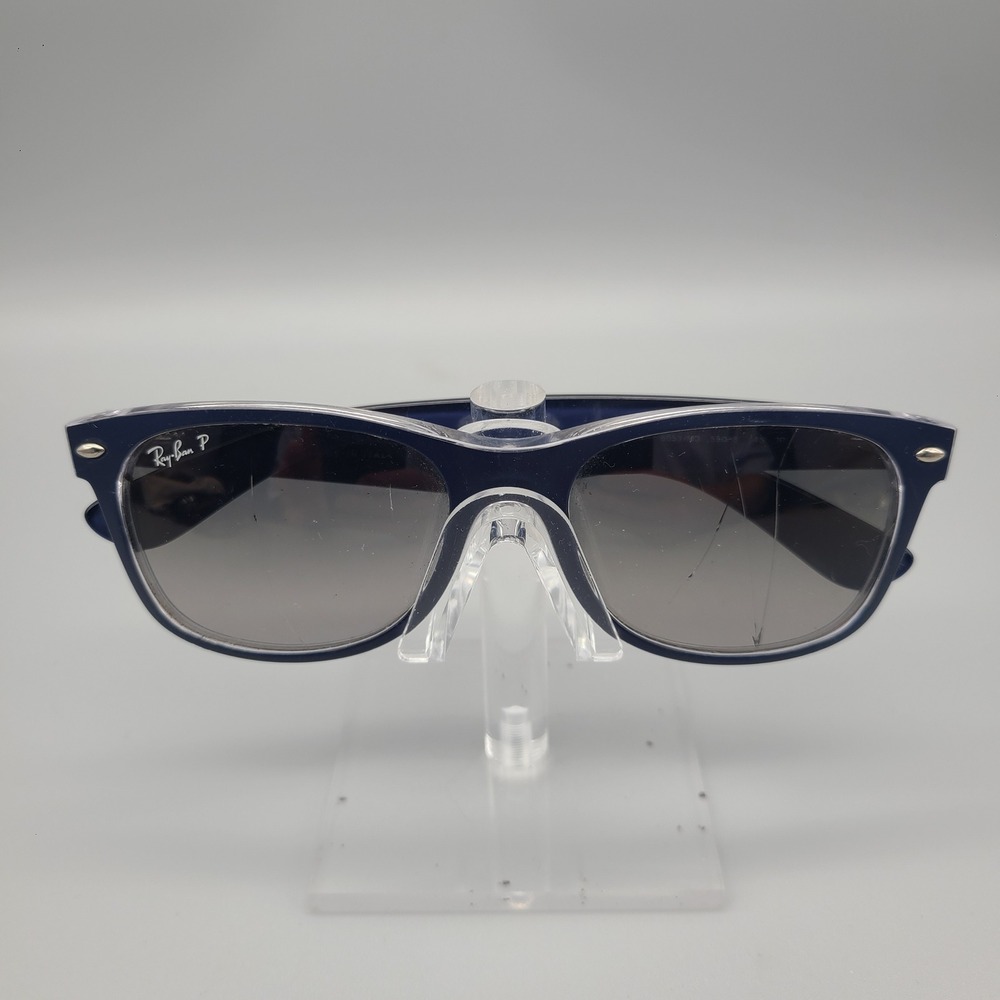 Ray-Ban New Wayfarer RB2132 6053/M3 Blue Crystal Polarized Sunglasses FRAME ONLY